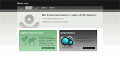 Desktop Screenshot of obelix.com